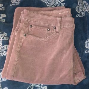 NWOT American Eagle Corduroy Crop Flare Jeans